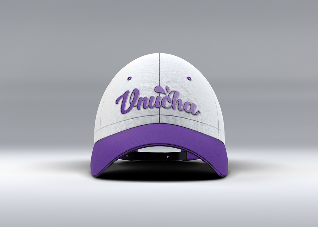 V-NUCHA - Thiết kế logo và bao bì nước đóng chai tinh khiết V-nucha